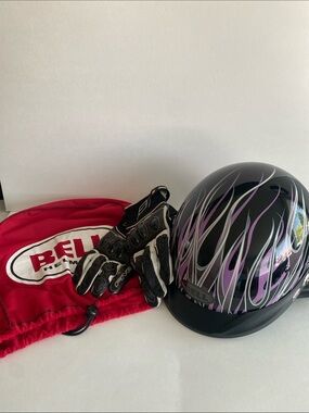 Five Supermoted x Bell helmet and gloves